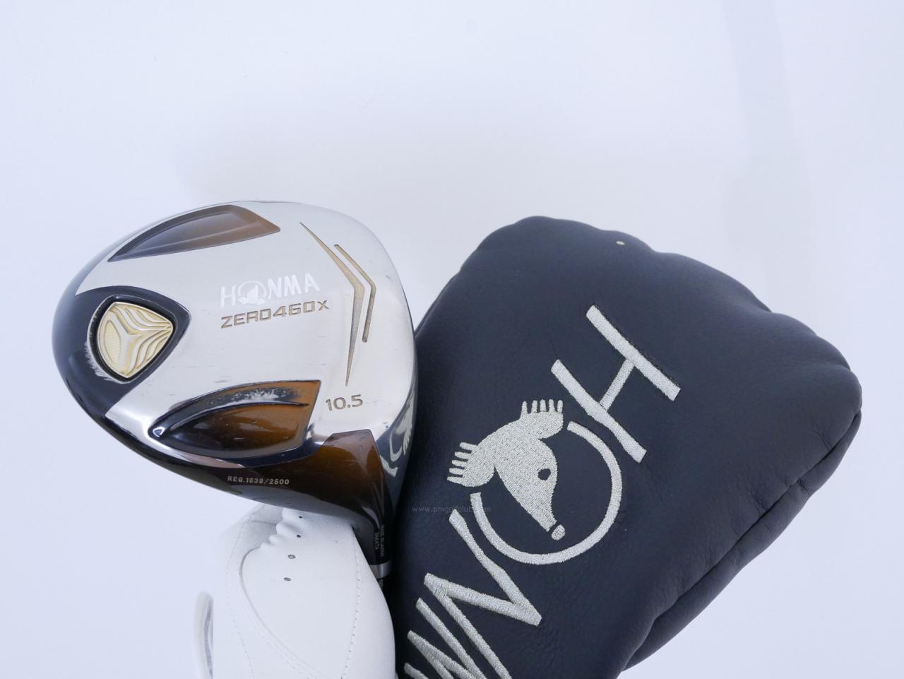 Driver : Honma : **ก้าน 3 ดาว** ไดรเวอร์ Honma ZERO 460x Limited (หน้าเด้งเกินกฏ รุ่นพิเศษ มีเพียง 2500 อันทั่วโลก) Loft 10.5 ก้าน ARMRQ X 43 Flex R (3 ดาว)