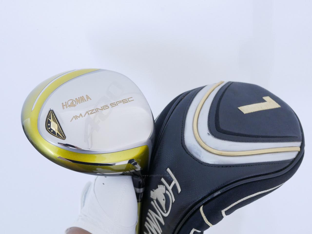 Driver : Honma : **ก้าน 3 ดาว** Honma Amazing Spec 480 (หน้าเด้งเกินกฏ หัวขนาด 480cc.) Loft 11.5 ก้าน ARMRQ 6 (45) Flex R (3 ดาว)