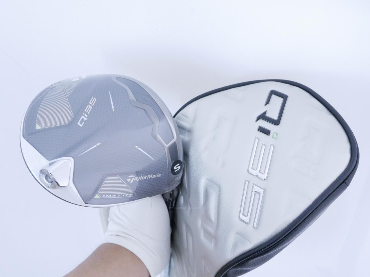 Driver : Taylormade : **ของใหม่ ยังไม่แกะพลาสติก** ไดรเวอร์ Taylormade Qi35 MAX Lite (รุ่นใหม่ล่าสุด ออกปี 2025) Loft 9 ก้าน Fujikura Air Speeder Flex S