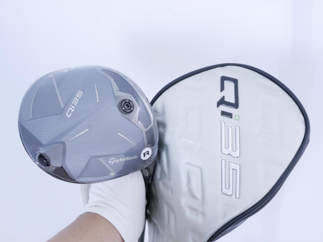 Driver : Taylormade : **ของใหม่ ยังไม่แกะพลาสติก** ไดรเวอร์ Taylormade Qi35 (รุ่นใหม่ล่าสุด ปี 2025) Loft 10.5 ก้าน Mitsubishi Diamana TM50 Flex R