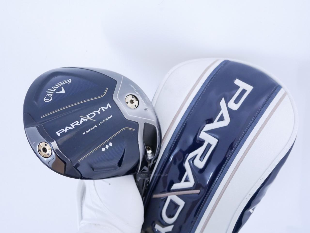 Driver : Callaway : **มีบุบ** ไดรเวอร์ Callaway Paradym Triple Diamond (รุ่นปี 2023 Low Spin สุดๆ) Loft 10.5 (ปรับได้) ก้าน Mitsubishi TENSEI 55 Flex S
