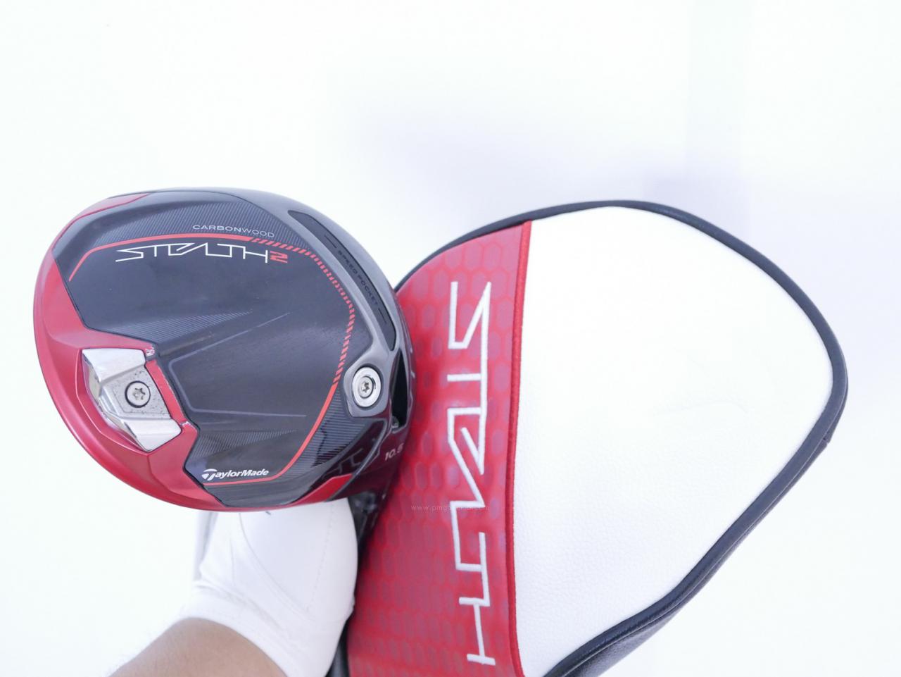 Driver : Taylormade : ไดรเวอร์ Taylormade Stealth 2 (รุ่นปี 2023) Loft 10.5 (ปรับได้) ก้าน Mitsubishi TENSEI TM50 Flex S