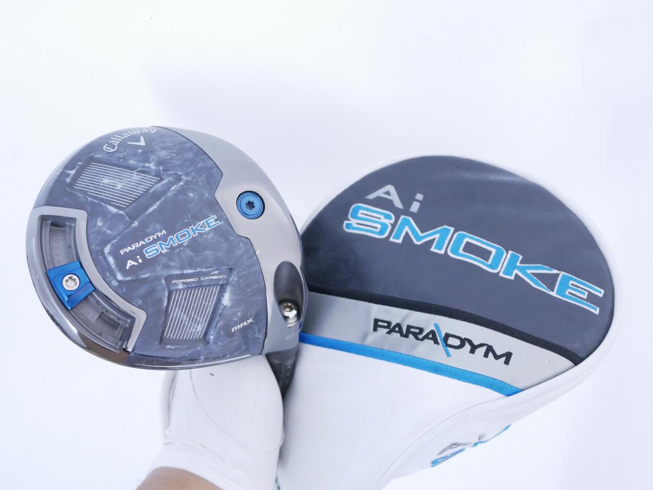 Driver : Callaway : ไดรเวอร์ Callaway Paradym Ai SMOKE MAX (รุ่นปี 2024 Japan Spec.) Loft 10.5 (ปรับได้) ก้าน Mitsubishi TENSEI 50 Flex R
