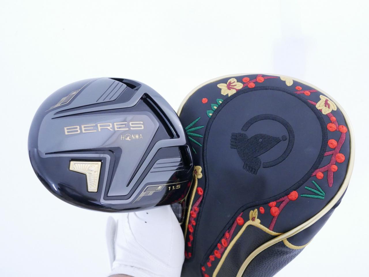 Driver : Honma : ไดรเวอร์ Honma Beres Black (รุ่นปี 2023) Loft 11.5 ก้าน Honma ARMRQ MX Flex SR