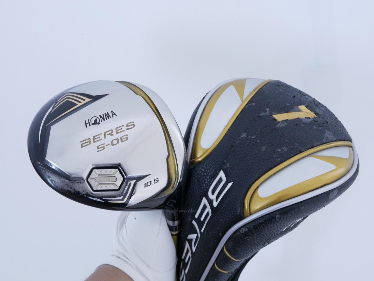 Driver : Honma : **ก้าน 3 ดาว** ไดรเวอร์ Honma Beres S-06 (ปี 2019) Loft 10.5 ก้าน ARMRQ X (47) Flex R (3 ดาว)