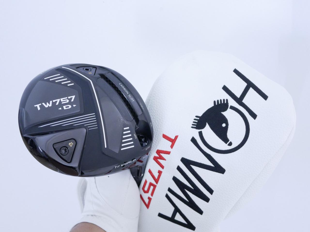 Driver : Honma : **มีบุบ** ไดรเวอร์ Honma Tour World TW757D (ออกปี 2022) Loft 10.5 ก้าน Honma Vizard 50 Flex S