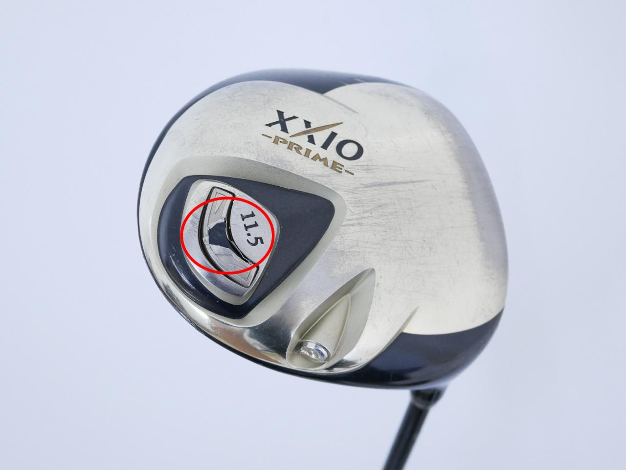 Driver : XXIO : **มีตำหนิ** ไดรเวอร์ XXIO Prime 5 (รุ่นท๊อปสุด 460cc.) Loft 11.5 ก้าน SP-500 Flex R