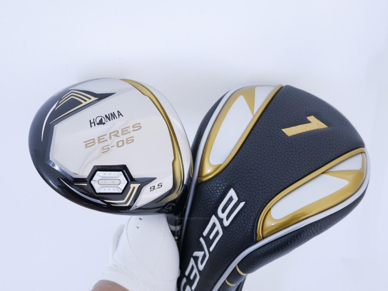 Driver : Honma : ไดรเวอร์ Honma Beres S-06 (รุ่นปี 2019) Loft 9.5 ก้าน ARMRQ X (47) Flex SR (2 ดาว)