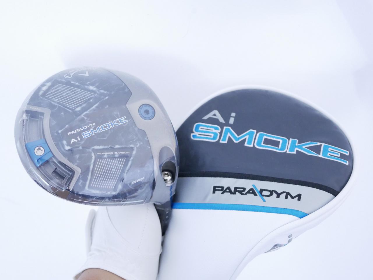 Driver : Callaway : **ของใหม่ ยังไม่แกะพลาสติก** ไดรเวอร์ Callaway Paradym Ai SMOKE MAX (รุ่นปี 2024 Japan Spec.) Loft 9 (ปรับได้) ก้าน Mitsubishi TENSEI 50 Flex S