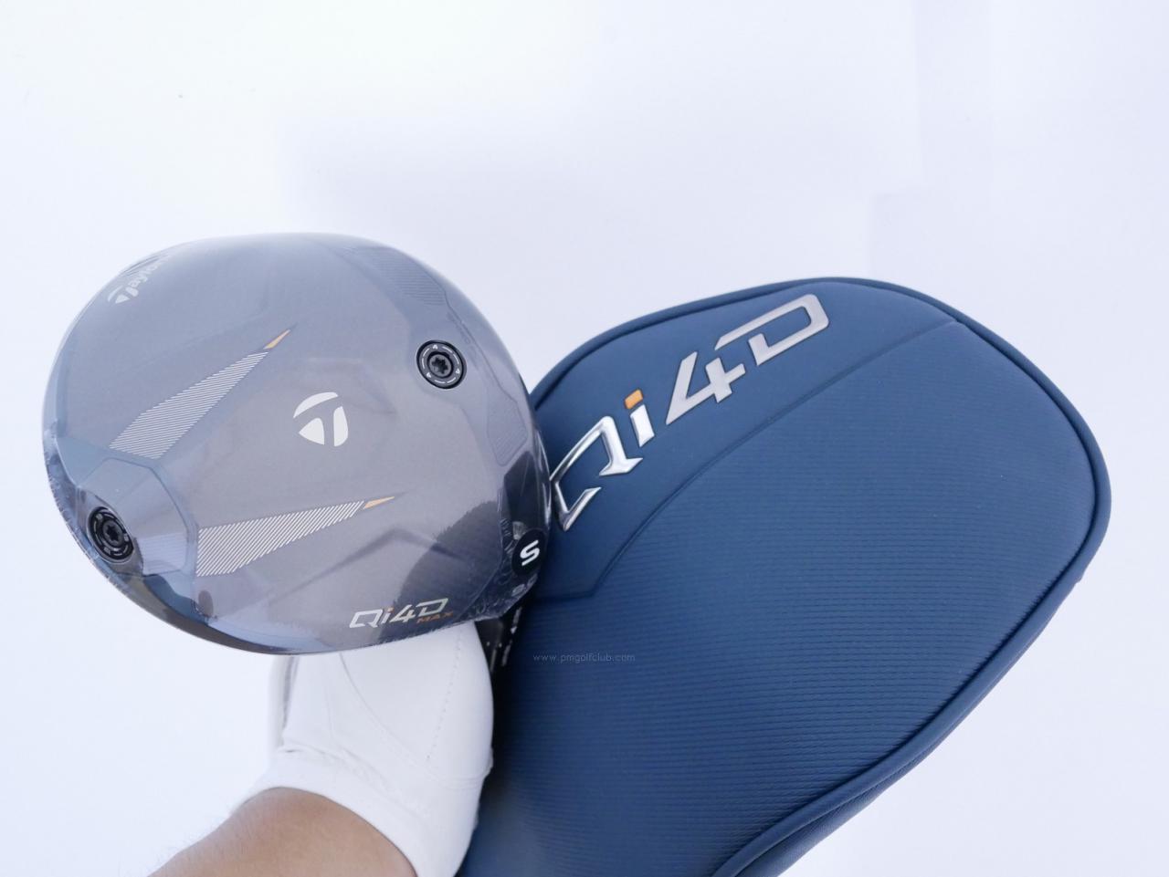 Driver : Taylormade : **ของใหม่ ยังไม่แกะพลาสติก** ไดรเวอร์ Taylormade Qi4D MAX (รุ่นใหม่ล่าสุด ออกปี 2026) Loft 9 ก้าน Mitsubishi REAX 50 Flex S
