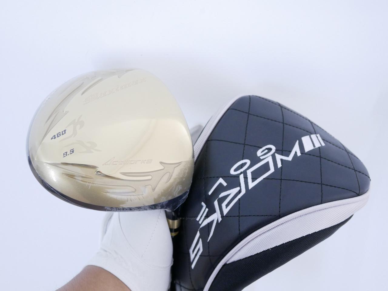Driver : Worksgolf : **ของใหม่ ยังไม่แกะพลาสติก** ไดรเวอร์ Works Golf Maximax Premia (รุ่นแข่งตีไกล หน้าเด้งเกินกฏ) Loft 9.5 Flex R