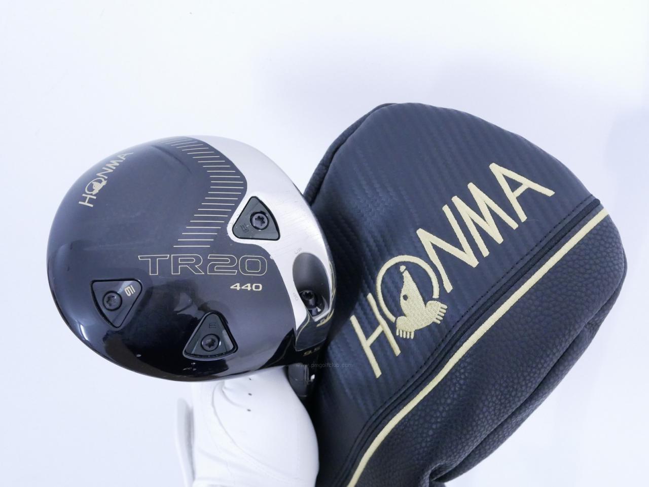 Driver : Honma : ไดรเวอร์ Honma Tour World TR20 440 (ออกปี 2020) Loft 9.5 ก้าน Honma Vizard 45 Flex S