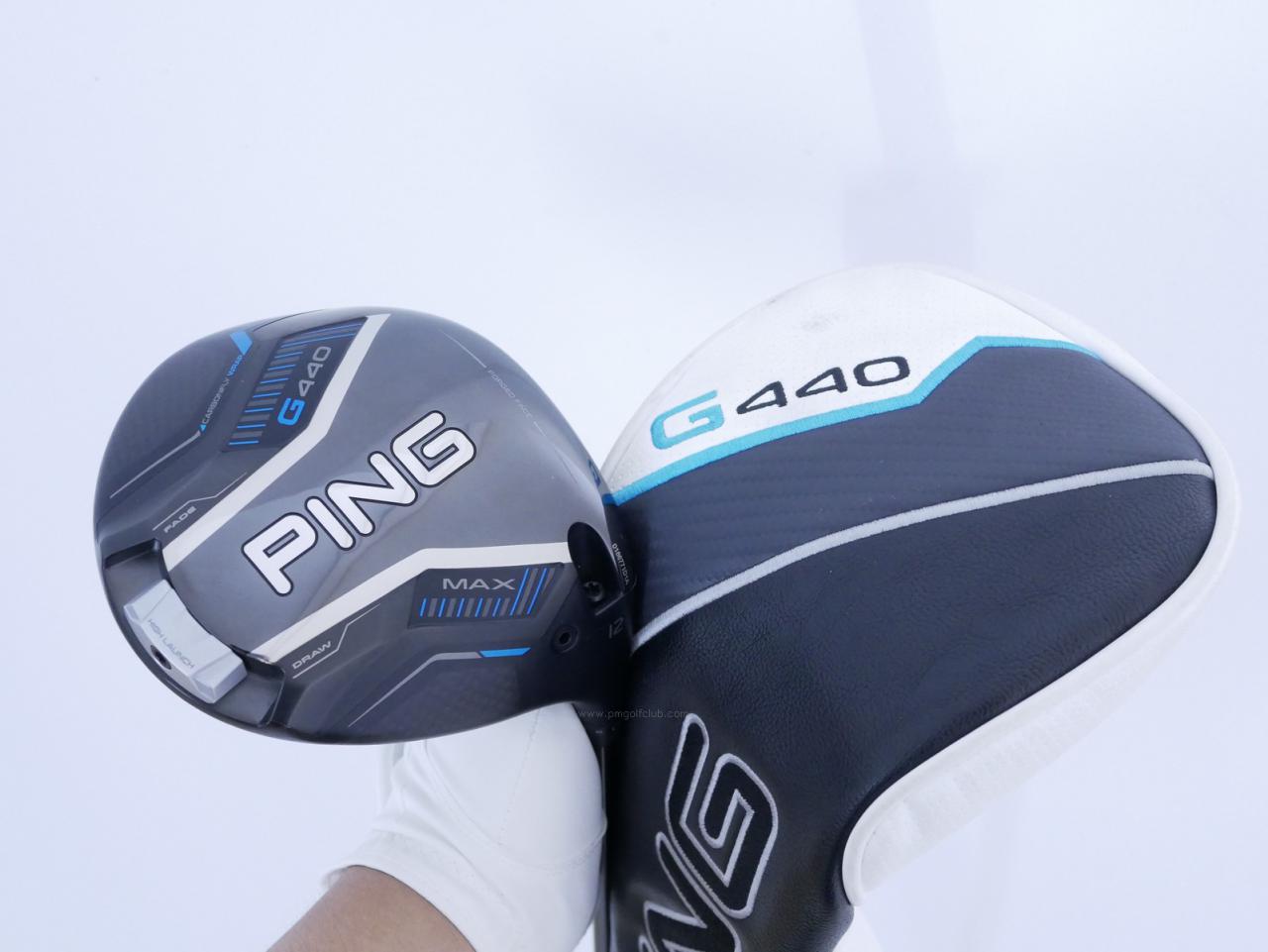 Driver : PING : ไดรเวอร์ Ping G440 Max (รุ่นล่าสุด ออกปี 2025 Japan Spec) Loft 12 (ปรับได้) ก้าน Fujikura HL35 Flex R2