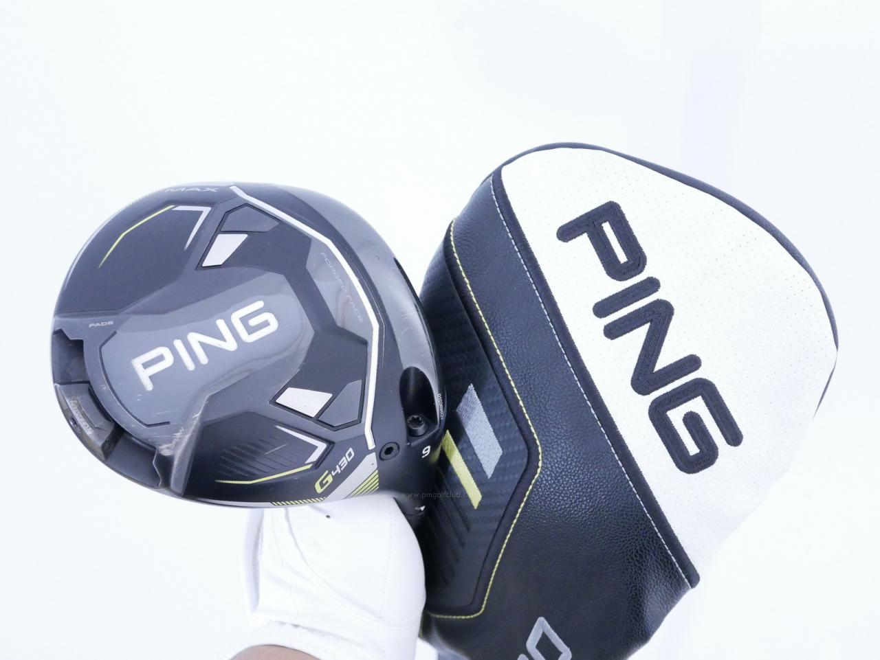 Driver : PING : ไดรเวอร์ Ping G430 Max (รุ่นปี 2023) Loft 9 (ปรับได้) ก้าน Ping Alta J CB Flex SR