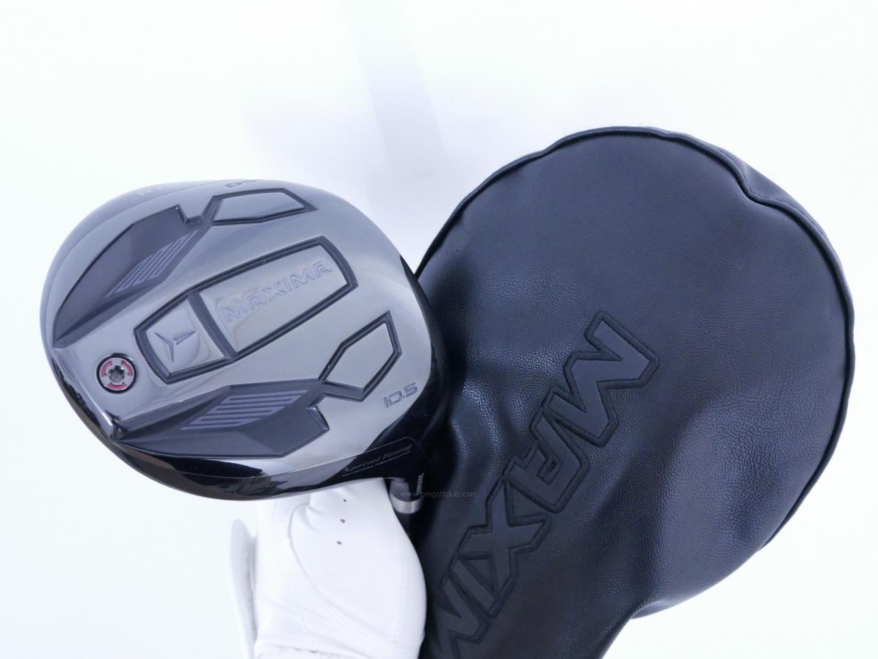 Driver : Ryoma : ไดรเวอร์ Ryoma Maxima III Special Tunning (ตัวใหม่ล่าสุด ออกปี 2024 หน้าเด้งเกินกฏ ไกลมากๆๆ) Loft 10.5 ก้านตัวท็อป RYOMA BEYOND POWER III FLEX ∞