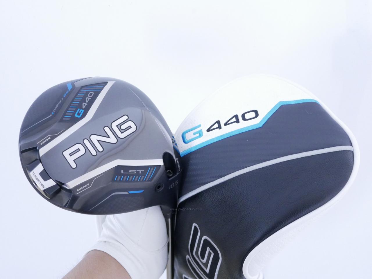 Driver : PING : ไดรเวอร์ Ping G440 LST (รุ่นล่าสุด ออกปี 2025 Japan Spec) Loft 10.5 ก้าน Ping Tour 2.0 65 Flex S