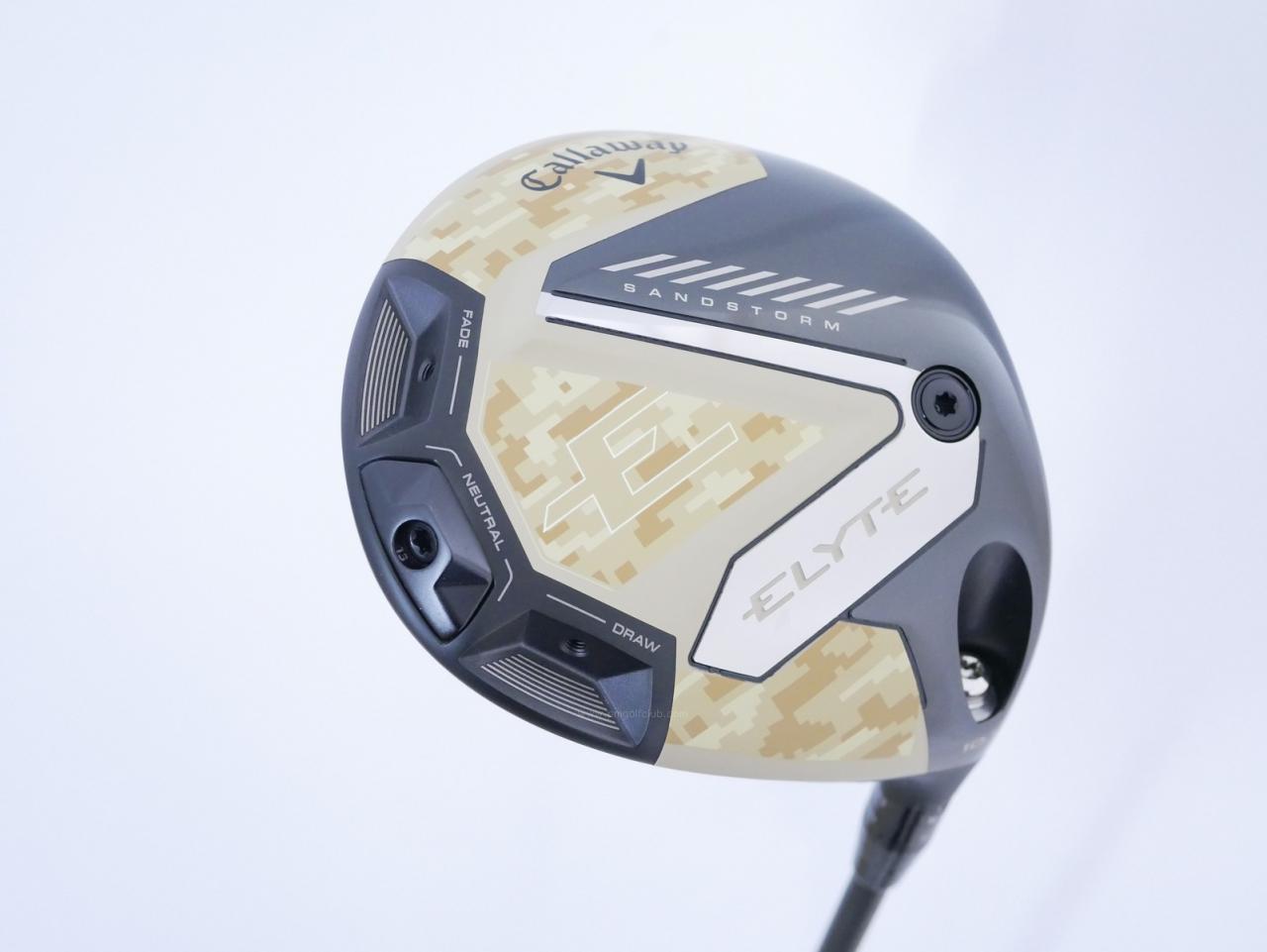 Driver : Callaway : ไดรเวอร์ Callaway ELYTE Sandstorm (รุ่นปี 2025 Limited หายากมาก) Loft 10.5 (ปรับได้) ก้าน Mitsubishi TENSEI Limited 65 Flex S