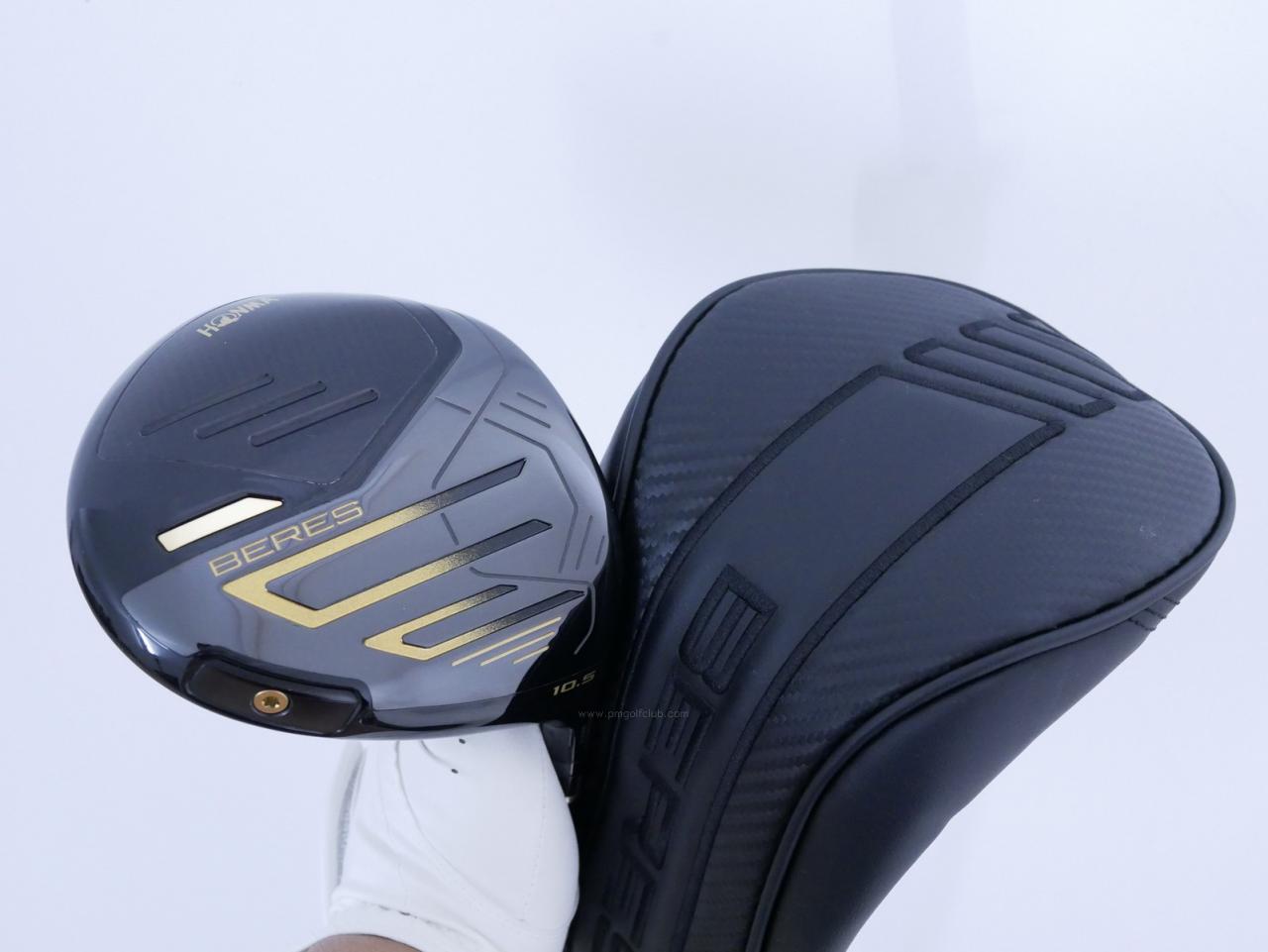 Driver : Honma : ไดรเวอร์ Honma Beres 09 Black (รุ่นล่าสุด ออกปี 2024) Loft 10.5 ก้าน Honma ARMRQ FX Black Flex R