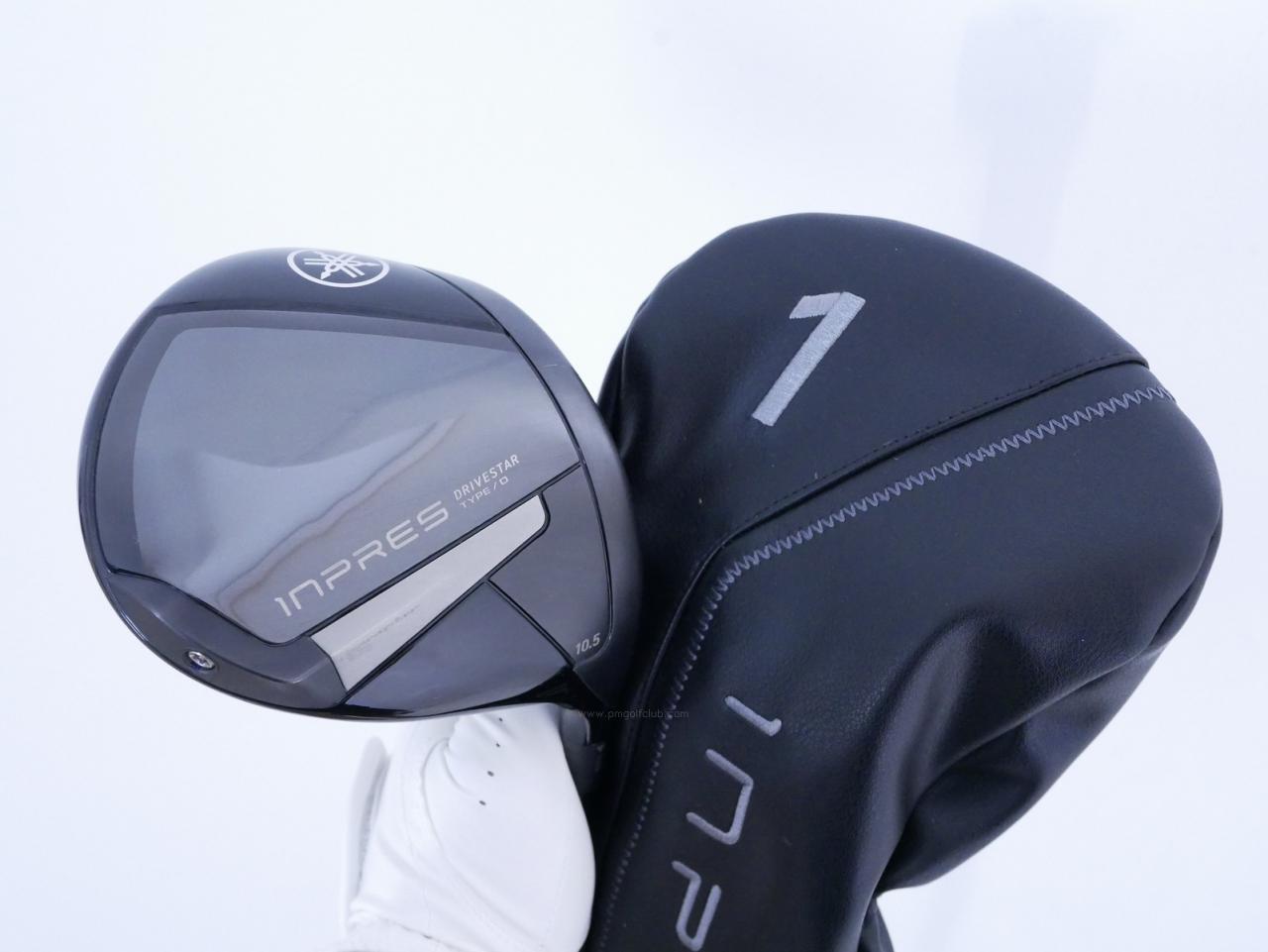 Driver : Yamaha : ไดรเวอร์ Yamaha Inpres DriveStar Type D (รุ่นล่าสุด ออกปี 2024 ตีไกล ตีมันมากๆ) Loft 10.5 ก้าน Fujikura Speeder NX TM-425d Flex SR