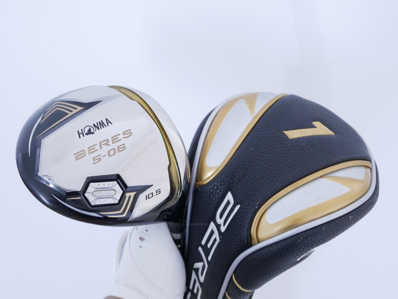 Driver : Honma : ไดรเวอร์ Honma Beres S-06 (รุ่นปี 2019) Loft 10.5 ก้าน ARMRQ X (47) Flex R (2 ดาว)