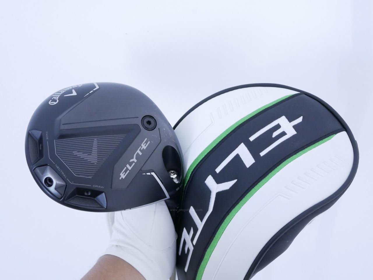 Driver : Callaway : ไดรเวอร์ Callaway ELYTE Night Edition (รุ่นล่าสุด ปี 2025 Japan Spec.) Loft 9 (ปรับได้) ก้าน Mitsubishi Diamana WS 50 Flex S