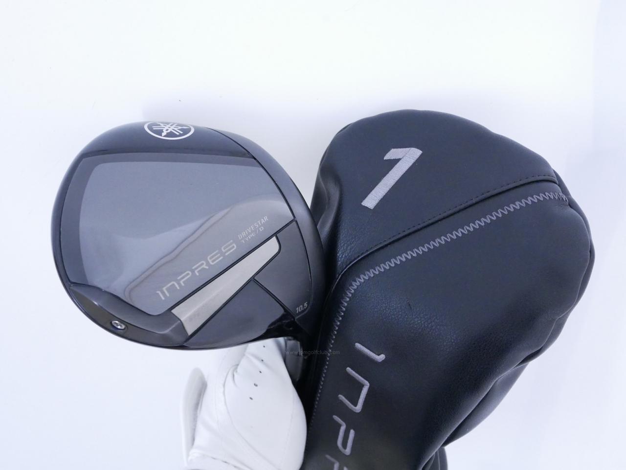 Driver : Yamaha : ไดรเวอร์ Yamaha Inpres DriveStar Type D (รุ่นล่าสุด ออกปี 2024 ตีไกล ตีมันมากๆ) Loft 10.5 ก้าน Fujikura Speeder NX TM-425d Flex R