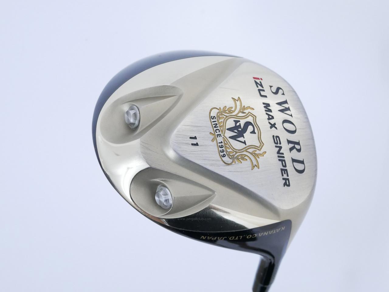 Driver : Katana : ไดรเวอร์ Katana Sword Izu Max Sniper (รุ่นหน้าบางและเด้งสุดๆ พอกับ Max Cor) Loft 11 ก้าน Sword Tour AD Flex R