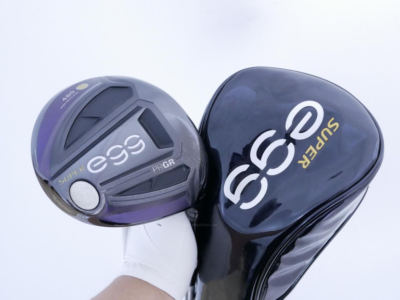Driver : PRGR : ไดรเวอร์ PRGR Super EGG 480cc. (ปี 2021 หน้าเด้งเกินกฏ ตีไกลมาก) Loft 10.5 Flex SR (M-40)