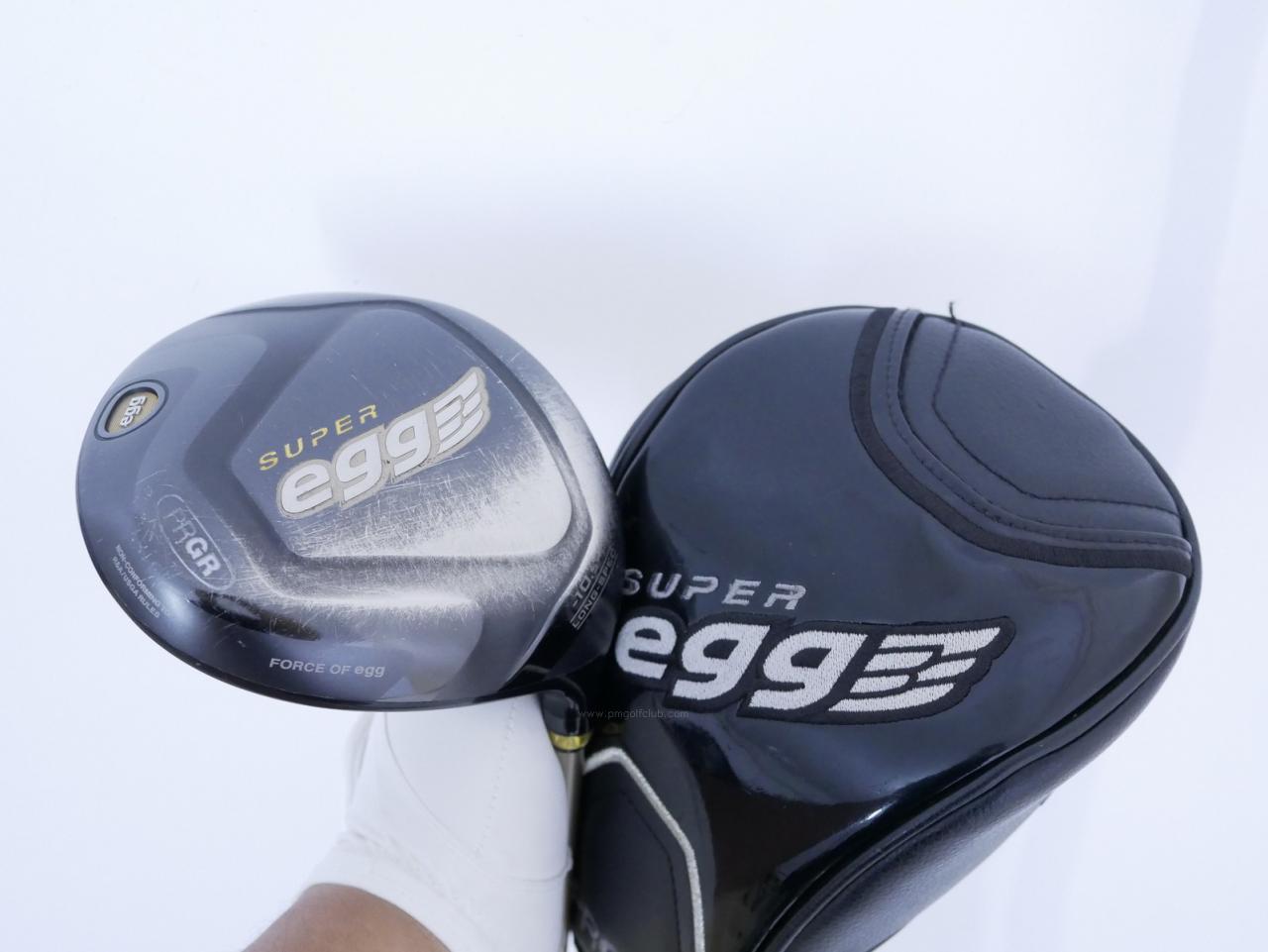 Driver : PRGR : ไดรเวอร์ PRGR Super EGG Long Spec (ปี 2017 หน้าเด้งเกินกฏ) Loft 10.5 ก้าน M-35 Flex R2