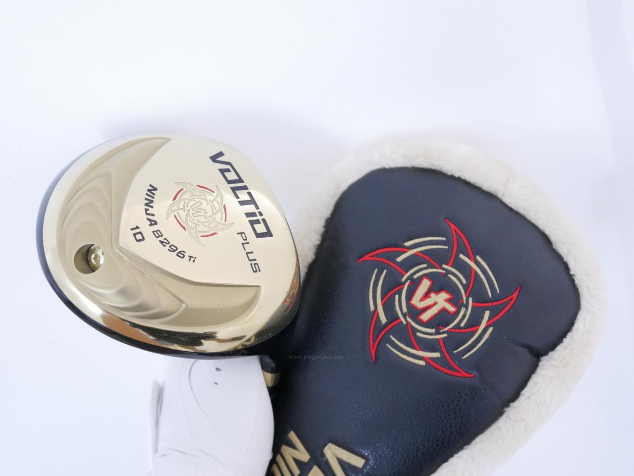 Driver : Katana : ไดรเวอร์ Katana Voltio NINJA Plus 8296Hi (ปี 2019 หน้าเด้งเกินกฏ) Loft 10 ก้าน Fujikura Speeder 462 Evolution Flex R