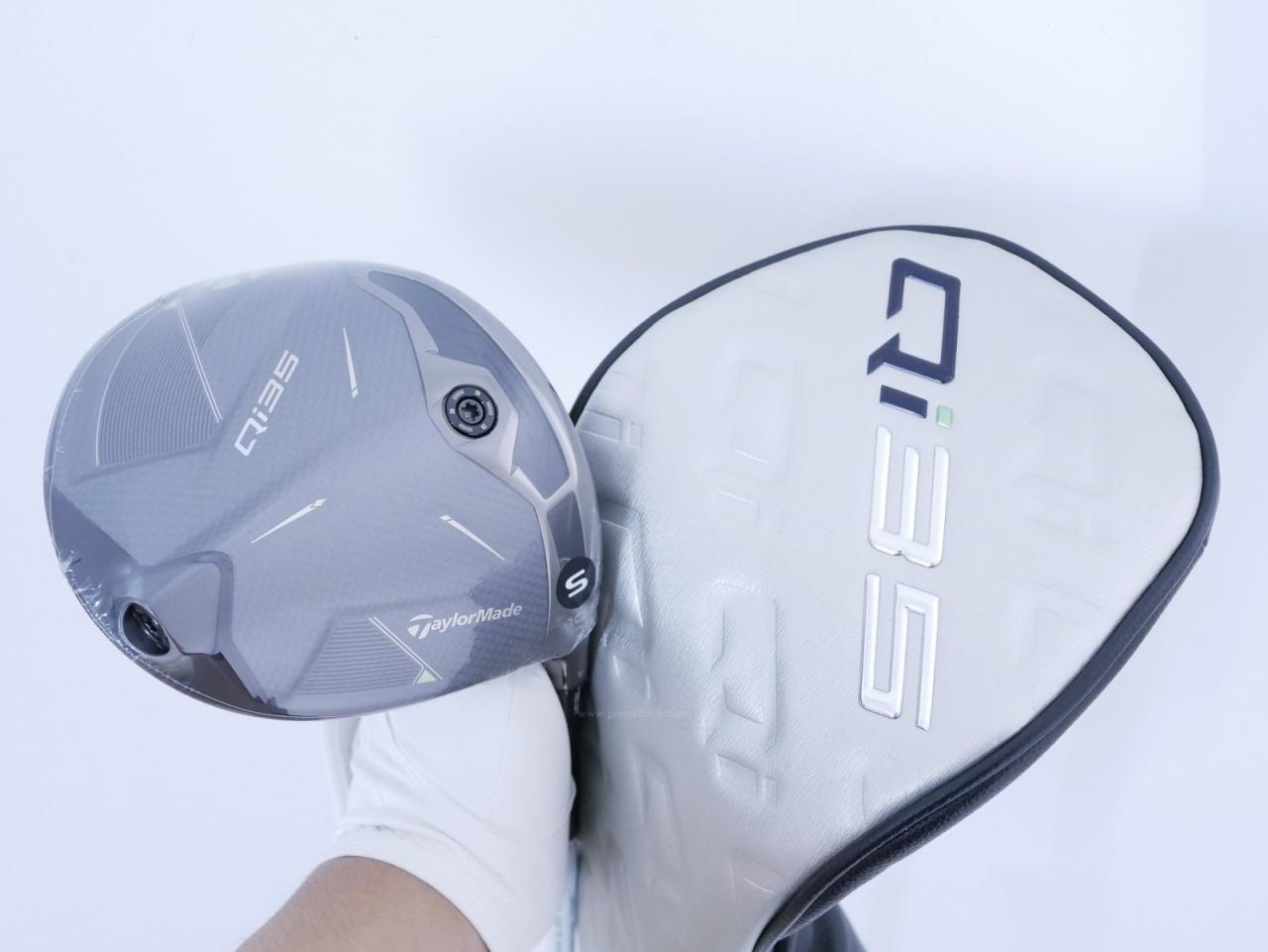 Driver : Taylormade : **ของใหม่ ยังไม่แกะพลาสติก** ไดรเวอร์ Taylormade Qi35 (รุ่นใหม่ล่าสุด ปี 2025) Loft 10.5 ก้าน Mitsubishi Diamana TM55 Flex S