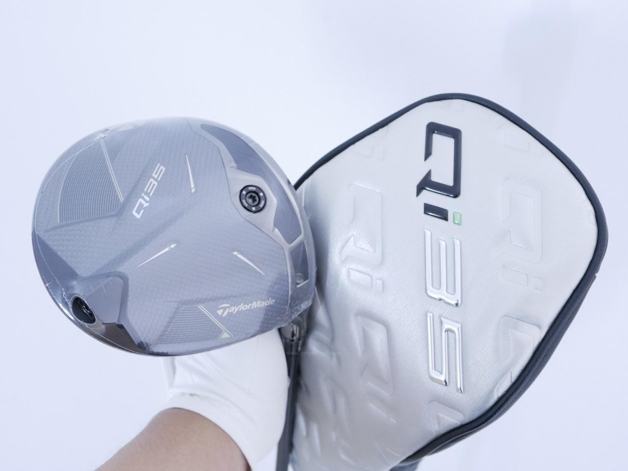 Driver : Taylormade : **ของใหม่ ยังไม่แกะพลาสติก** ไดรเวอร์ Taylormade Qi35 (รุ่นใหม่ล่าสุด ออกปี 2024) Loft 9 ก้าน Mitsubishi Diamana TM55 Flex S