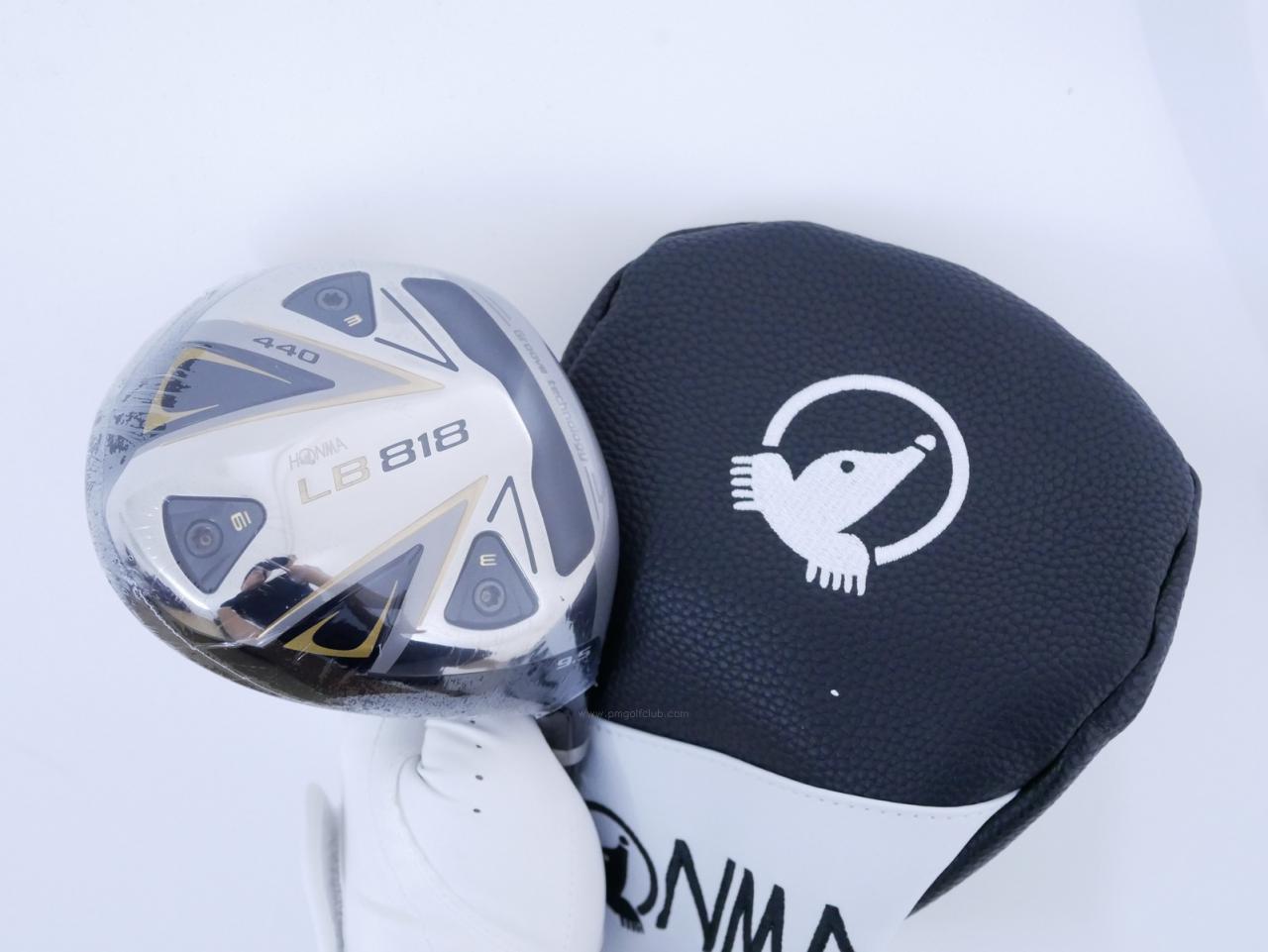 Driver : Honma : **ของใหม่ ยังไม่แกะพลาสติก** ไดรเวอร์ Honma LB-818 440 (ออกปี 2021 ตีง่าย ไกล) Loft 9.5 ก้าน Honma Vizard 45 Flex S