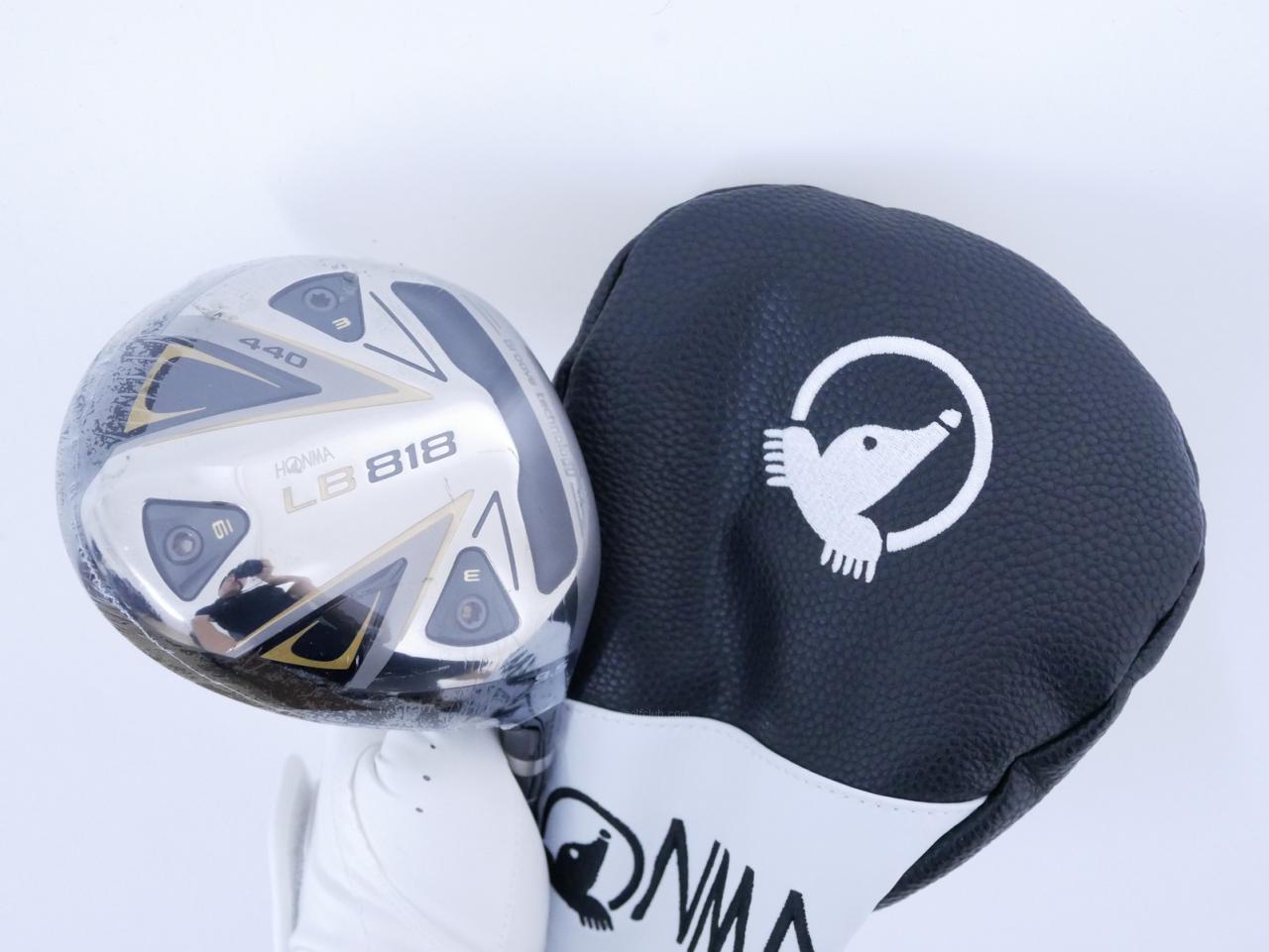 Driver : Honma : **ของใหม่ ยังไม่แกะพลาสติก** ไดรเวอร์ Honma LB-818 440 (ออกปี 2021 ตีง่าย ไกล) Loft 9.5 ก้าน Honma Vizard 45 Flex S