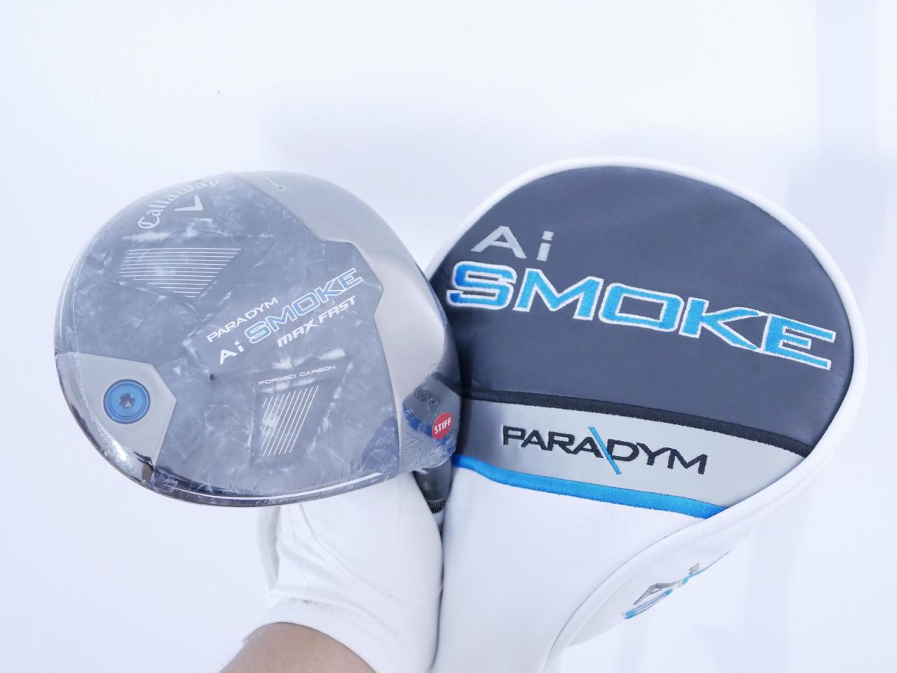 Driver : Callaway : **ของใหม่ ยังไม่แกะพลาสติก** ไดรเวอร์ Callaway Paradym Ai SMOKE MAX FAST (รุ่นปี 2024 Japan Spec.) Loft 9.5 ก้าน Mitsubishi TENSEI 40 Flex S
