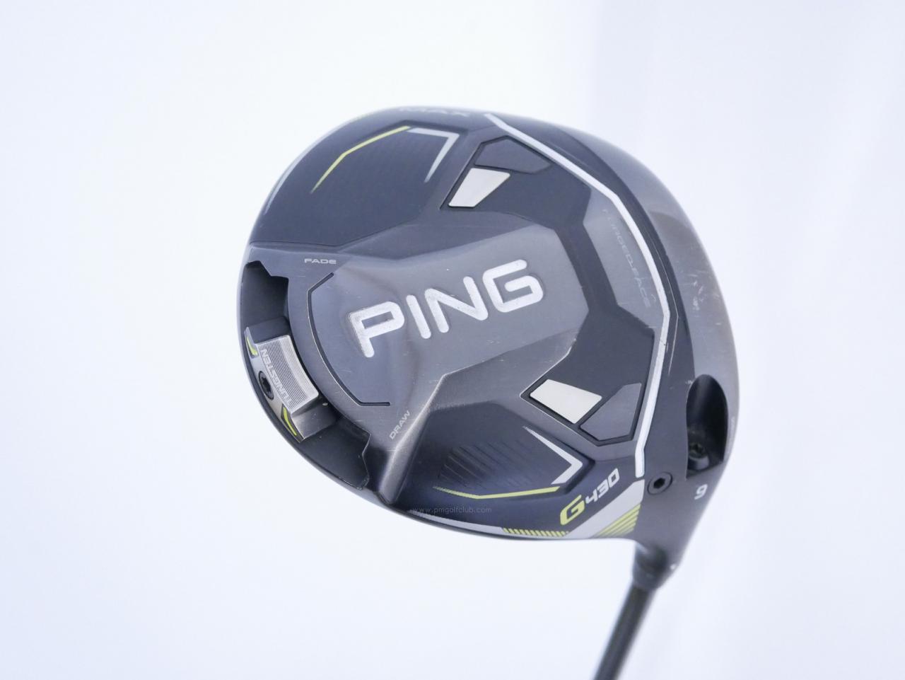 Driver : PING : **มีบุบ** ไดรเวอร์ Ping G430 Max (รุ่นปี 2023) Loft 9 (ปรับได้) ก้าน Ping Alta J CB Flex S