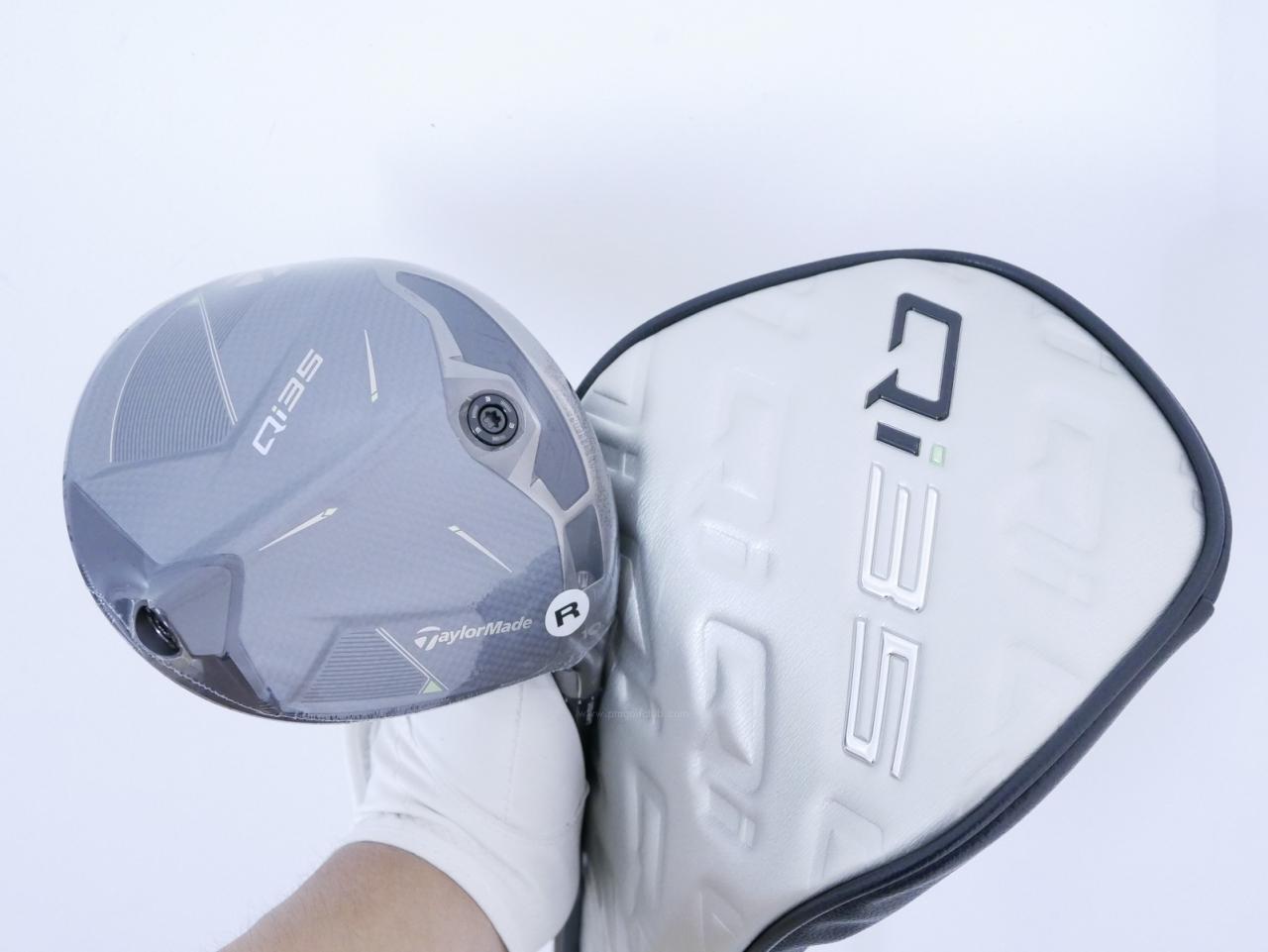 Driver : Taylormade : **ของใหม่ ยังไม่แกะพลาสติก** ไดรเวอร์ Taylormade Qi35 (รุ่นใหม่ล่าสุด ปี 2025) Loft 10.5 ก้าน Mitsubishi Diamana TM50 Flex R
