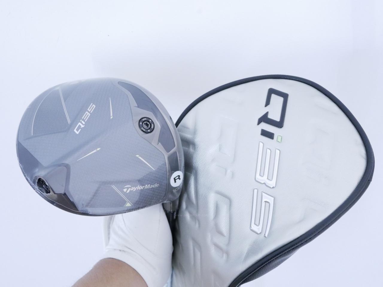 Driver : Taylormade : **ของใหม่ ยังไม่แกะพลาสติก** ไดรเวอร์ Taylormade Qi35 (รุ่นใหม่ล่าสุด ปี 2025) Loft 10.5 ก้าน Mitsubishi Diamana TM50 Flex R