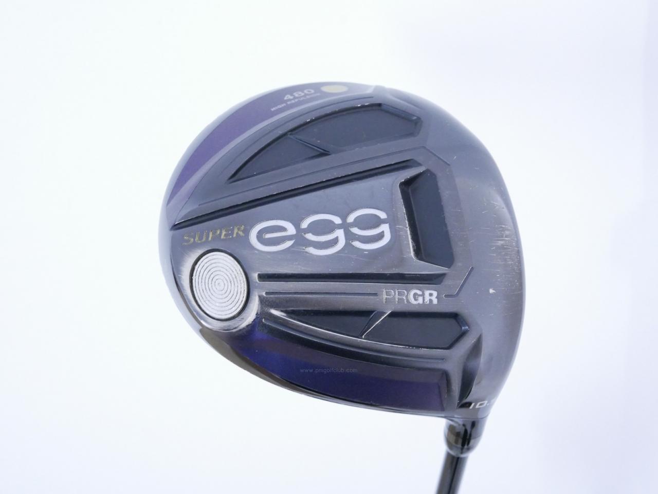 Driver : PRGR : ไดรเวอร์ PRGR Super EGG 480cc. (ปี 2021 หน้าเด้งเกินกฏ ตีไกลมาก) Loft 10.5 Flex R (M-37)