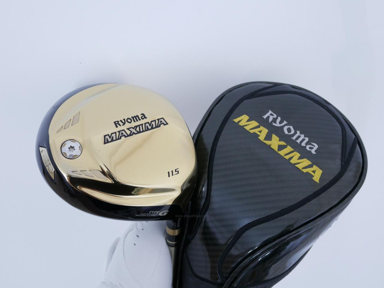 Driver : Ryoma : ไดรเวอร์ Ryoma Maxima Type G (ออกปี 2018) Loft 11.5 ก้าน Tour AD M2-G Flex R