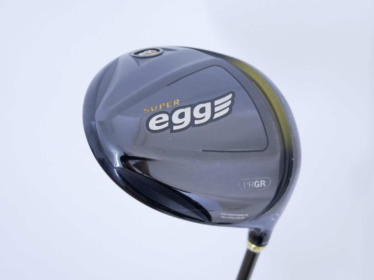 Driver : PRGR : ไดรเวอร์ PRGR Super EGG (ปี 2019 หน้าเด้งเกินกฏ COR 0.86) Loft 11.5 ก้าน M-37 Flex R