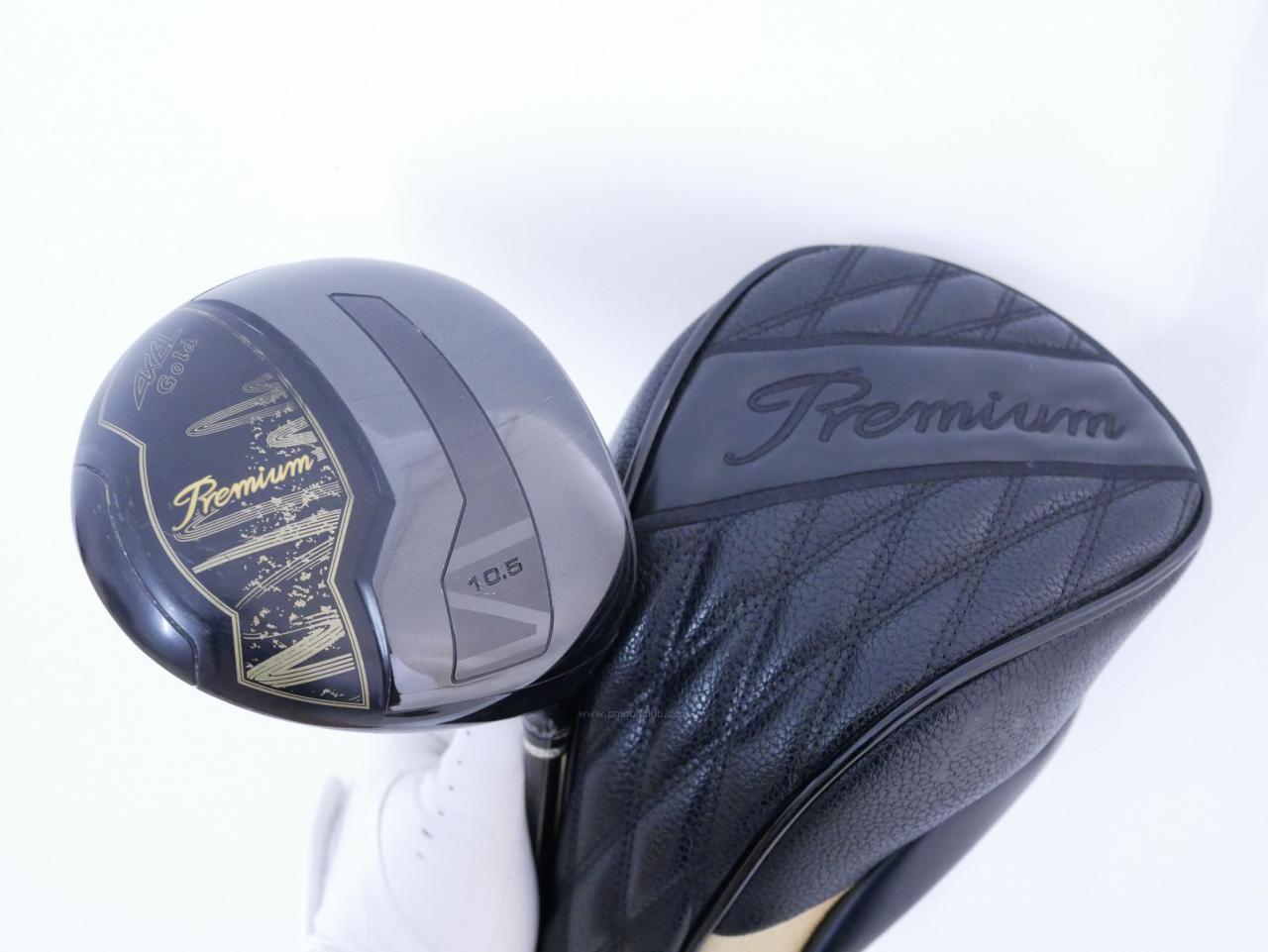 Driver : Tsuruya : ไดรเวอร์ Tsuruya AXEL Gold Premium 6 (ออกปี 2024 ตัวท๊อป หน้าเด้งสุดๆ COR 0.88 ของใหม่ 5 หมื่น) Loft 10.5 Flex R