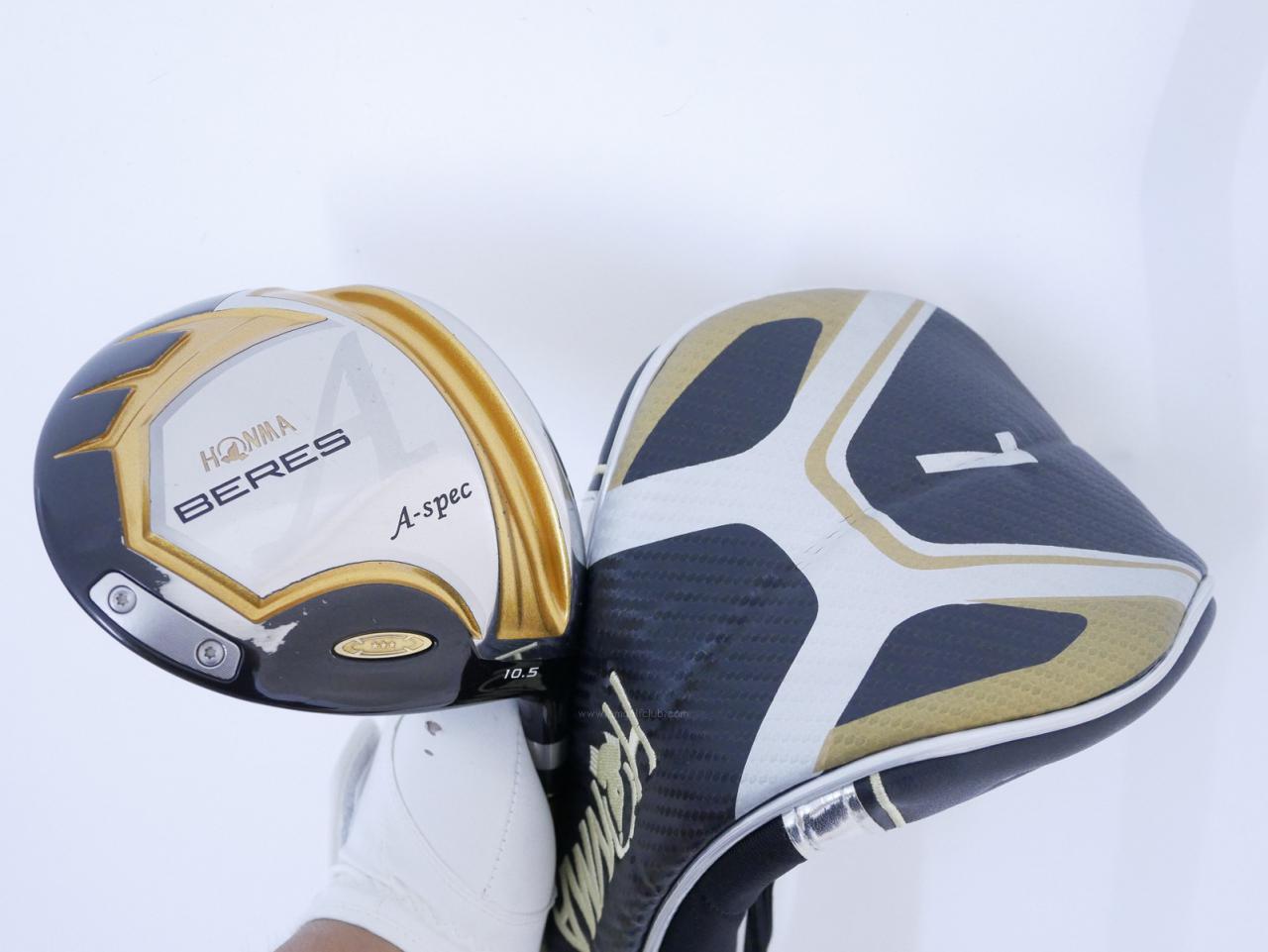 Driver : Honma : **ก้าน 3 ดาว** ไดรเวอร์ Honma Beres A-Spec II (ออกปี 2021 หน้าเด้งเกินกฏ) Loft 10.5 ก้าน ARMRQ A-Spec (47) Flex S (3 ดาว)