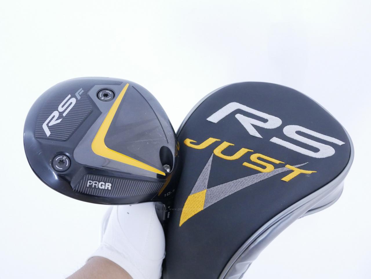 Driver : PRGR : ไดรเวอร์ PRGR RS F JUST (ออกปี 2023) Loft 10.5 ก้าน Tour AD Flex S