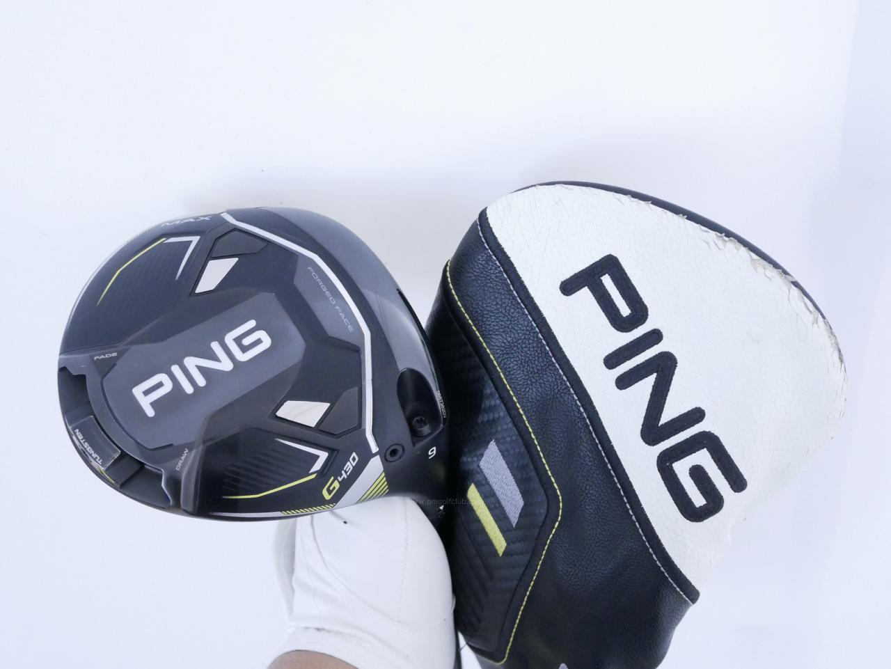 Driver : PING : ไดรเวอร์ Ping G430 Max (รุ่นปี 2023) Loft 9 ก้าน Ping Tour 2.0 65 Flex S