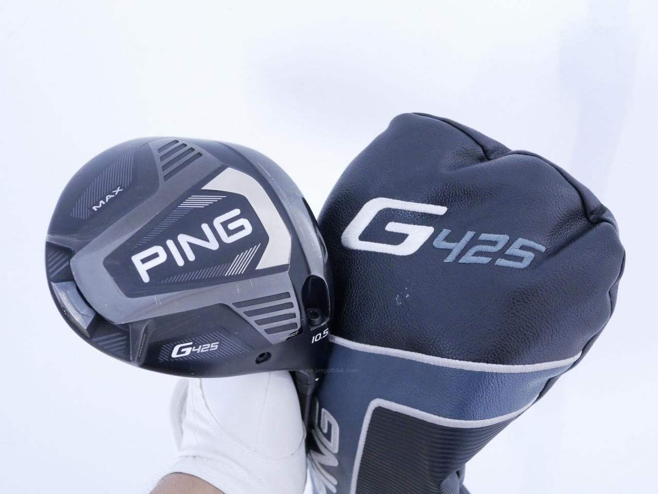 Driver : PING : **ก้านยาว 44.5** ไดรเวอร์ Ping G425 Max (รุ่นปี 2021 Japan Spec) Loft 10.5 ก้าน Ping Alta J CB Flex R