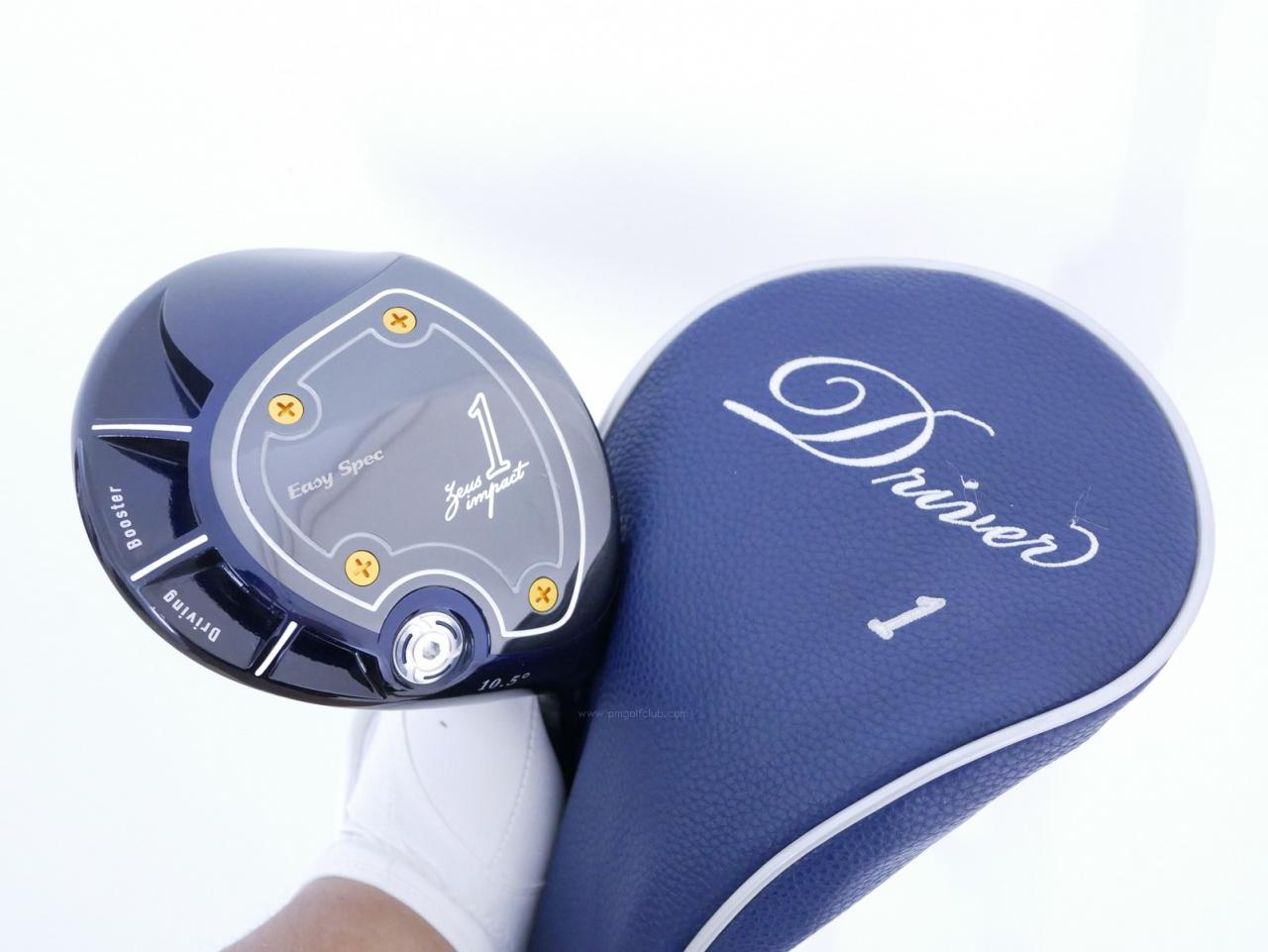 Driver : Kasco : ไดรเวอร์ Kasco ZEUS Impact Easy Spec Hi-Cor (รุ่นปี 2020 หน้าเด้งเกินกฏ หัวขนาด 480cc.) Loft 10.5 Flex R