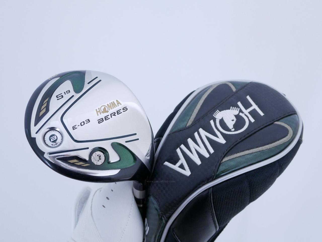 Fairway Wood : Honma : หัวไม้ 5 Honma Beres E-03 (เหมาะกับซีเนียร์) Loft 19 ก้าน ARMRQ 8 (45) Flex R (2 ดาว)