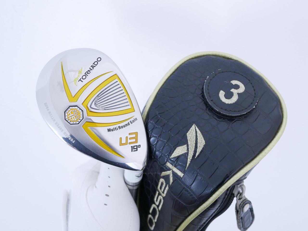 Fairway Wood : Kasco : ไม้กระเทย Kasco Power Tornado UT-Wedge (ออกปี 2018) Loft 19 Flex R
