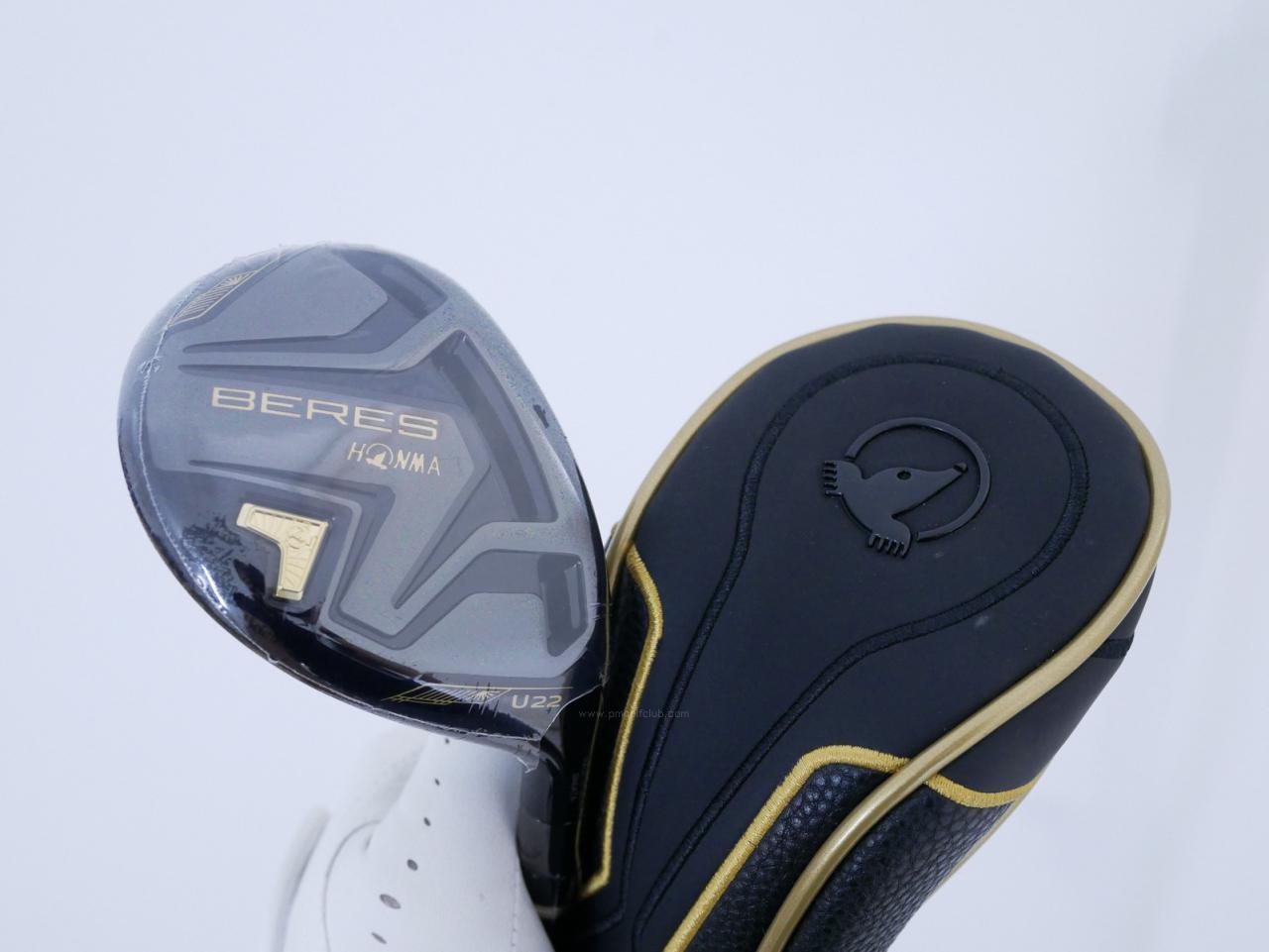 Fairway Wood : Honma : **ของใหม่ ยังไม่แกะพลาสติก** ไม้กระเทย Honma Beres Black (รุ่นปี 2023) Loft 22 ก้าน Honma ARMRQ MX Flex S
